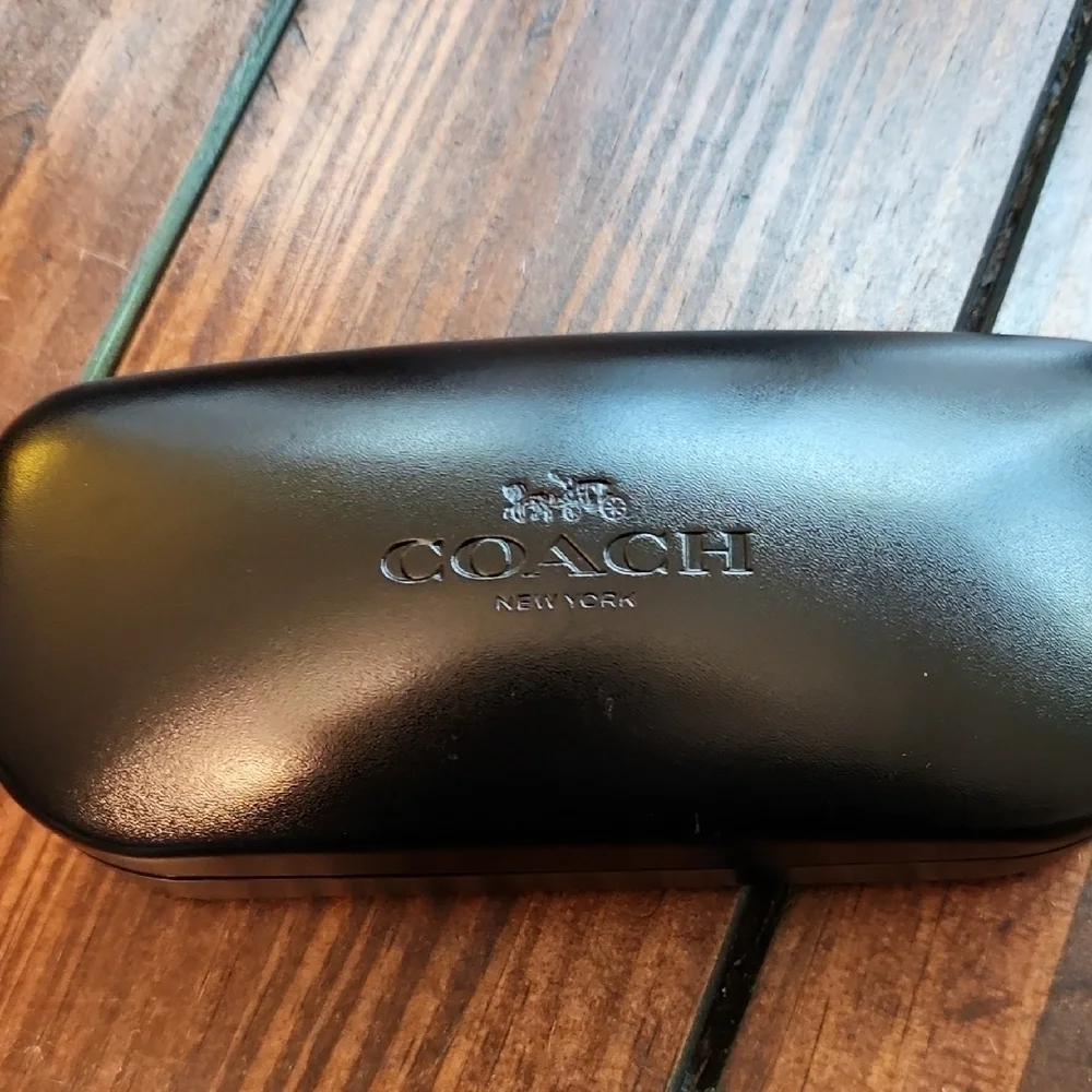 Coach Black Eyeglass or Sunglass Case